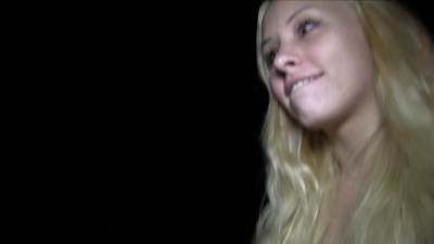 Lola Taylor lets stranger fuck her for free & swallows a load of cum outdoors